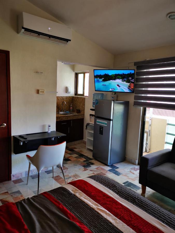 Hermoso Studio Con Alberca Zona Hoteles Cancun Luaran gambar